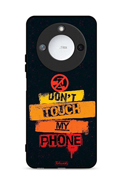 Tolwak غطاء حماية لهاتف Honor X9c Smart 5G - لا تلمس هاتفي