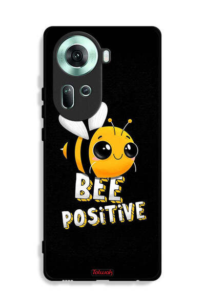 Tolwak غطاء حماية لهاتف Oppo Reno11 5G - Bee Positive