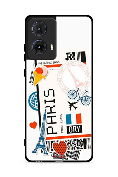 Tolwak غطاء حماية لهاتف موتورولا موتو جي 85 5G - ملصق باريسي