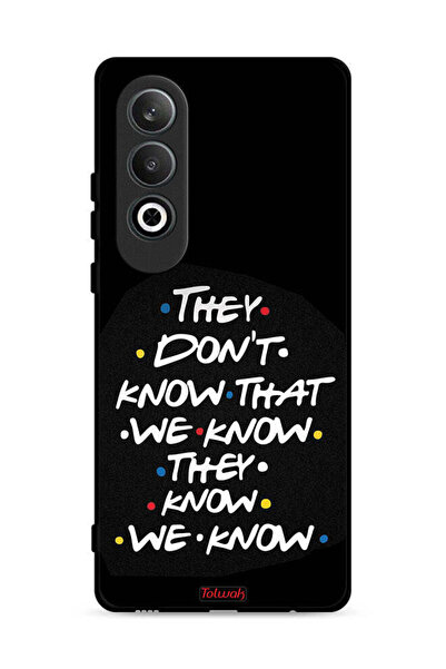 Tolwak غطاء حماية OnePlus Nord CE4 5G لا يعرفون ما نعرفه يعرفون أننا نعرفه