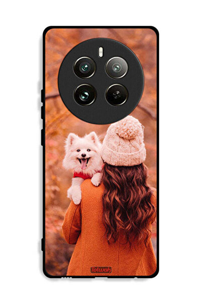 Tolwak غطاء حماية لهاتف Realme 12 Pro Plus 5G يحمل جروًا