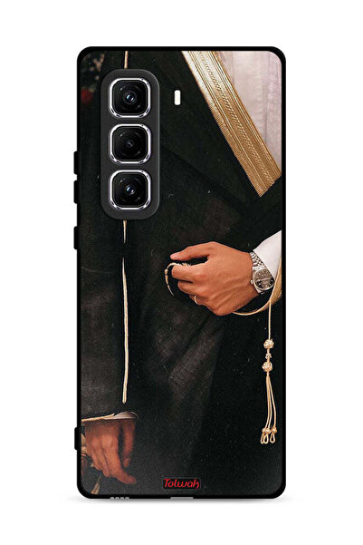 Tolwak غطاء حماية لهاتف Infinix Hot 50 Pro Plus 4G بتصميم عربي