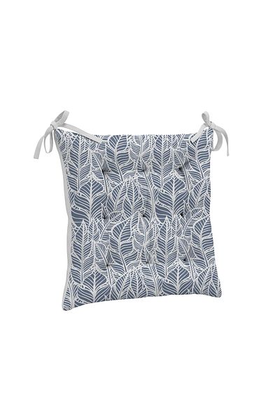 yok yok evim eve dair her şey 9 Puntal Tropical Patterned Fluffy Living Room Balcony Garden Kitchen Chair Cushion