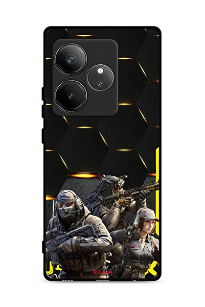 Tolwak غطاء حماية Realme GT Neo6 5G بخلفية Cyberpunk