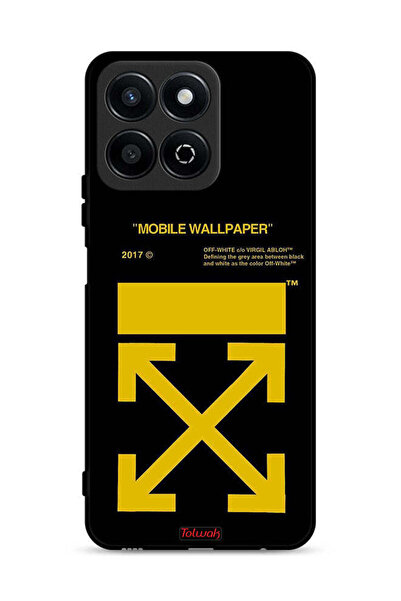 Tolwak غطاء حماية لهاتف Honor Play 60 Plus 5G مع خلفية شاشة الهاتف