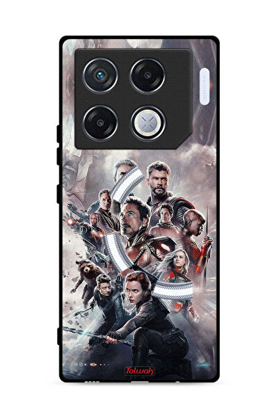 Tolwak غطاء حماية لجهاز Infinix GT 20 Pro 5G بتصميم Avengers