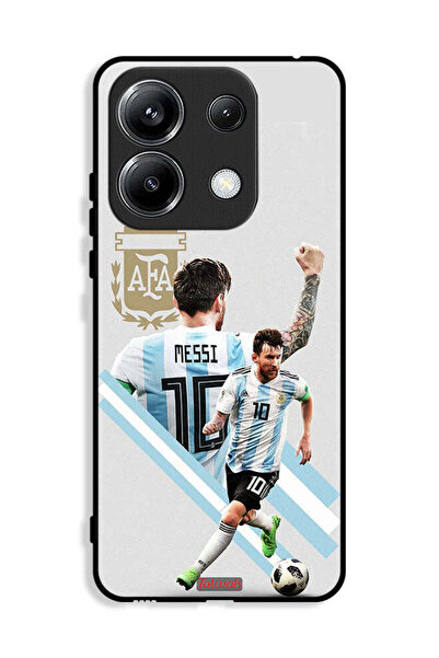 Tolwak غطاء حماية لهاتف Xiaomi Poco M6 Pro 4G برسومات ليو ميسي