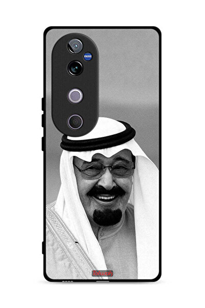 Tolwak غطاء حماية لهاتف فيفو V40 5G صورة الملك عبدالله مبتسماً