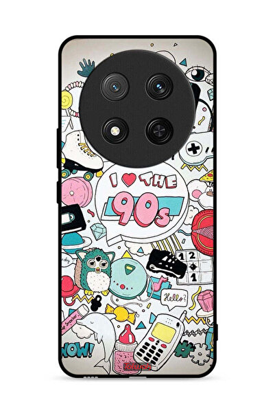 Tolwak غطاء حماية لهاتف Honor X9c 5G - أحب التسعينيات