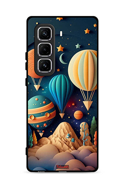 Tolwak غطاء حماية لهاتف Infinix Hot 50 Pro Plus 4G برسومات فنية من Perrashut