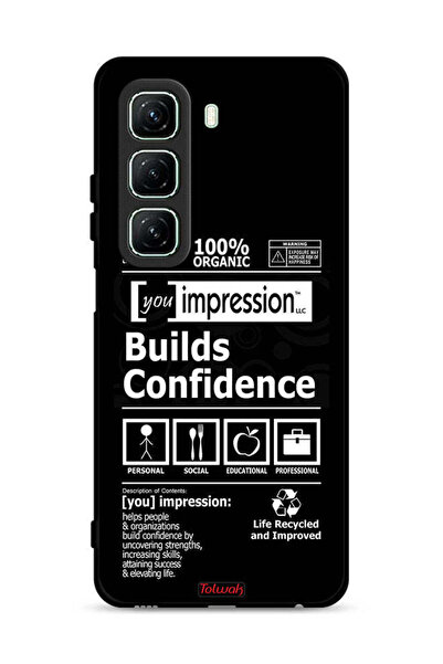 Tolwak غطاء حماية لهاتف Infinix Hot 50 5G ملصق يعزز الثقة