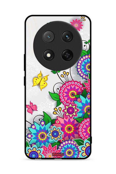 Tolwak غطاء حماية لهاتف Honor X9c 5G - زهور ماندالا