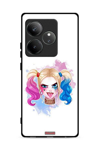 Tolwak غطاء حماية لهاتف Realme GT 6 5G برسومات هارلي كوين