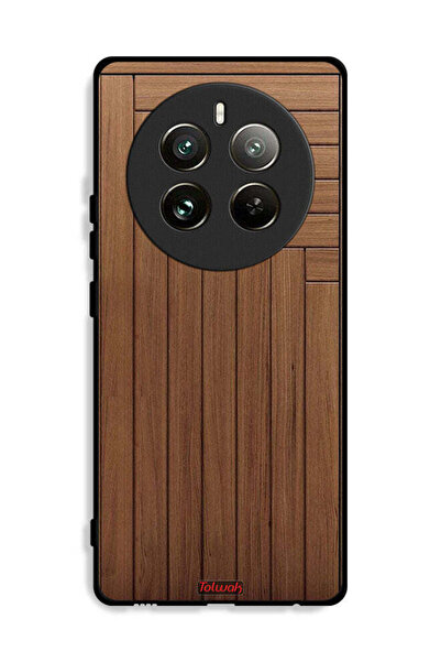 Tolwak غطاء حماية بنمط باب لهاتف Realme 12 Pro Plus 5G