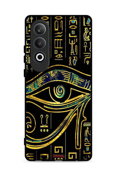 Tolwak غطاء حماية لهاتف Oppo K12 Plus 5G بتصميم عين فنية