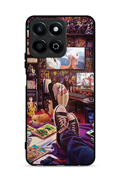 Tolwak غطاء حماية لهاتف Honor Play 60 Plus 5G من Comic Zone