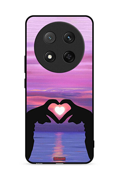 Tolwak Honor X9c 5G Protective Case Cover Heart Moon