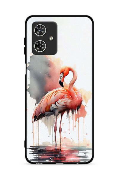 Tolwak غطاء حماية لهاتف موتورولا موتو جي 54 5G برسومات ألوان مائية استوائية