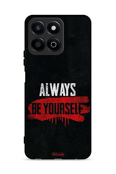 Tolwak غطاء حماية لهاتف Honor Play 60 Plus 5G كن دائمًا على طبيعتك