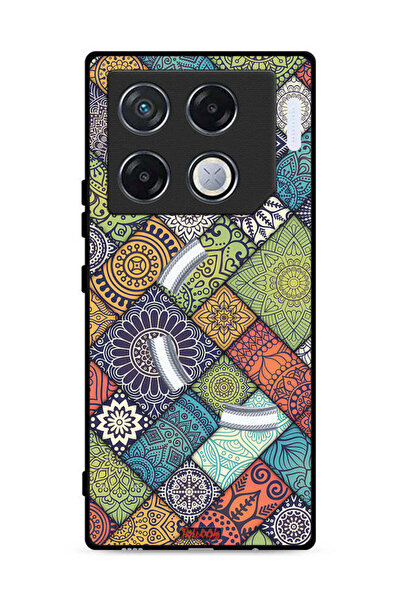 Tolwak غطاء حماية لهاتف Infinix GT 20 Pro 5G بنمط ماندالا