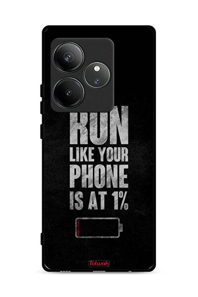 Tolwak غطاء حماية Realme GT 6 5G، اركض كما لو كان هاتفك يعمل بنسبة 1%