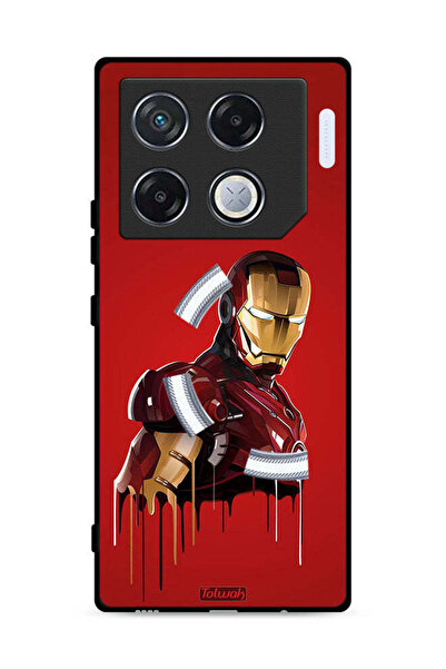 Tolwak غطاء حماية لهاتف Infinix GT 20 Pro 5G برسومات الرجل الحديدي