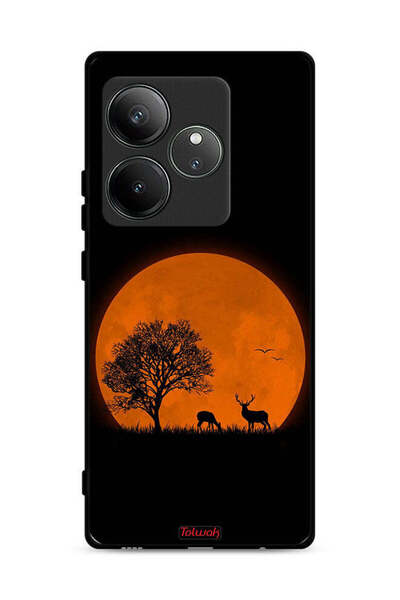 Tolwak Realme GT Neo6 SE 5G Protective Case Cover Evening Moon Art
