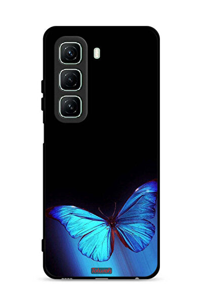 Tolwak غطاء حماية لهاتف Infinix Hot 50 5G بطبعة فراشة