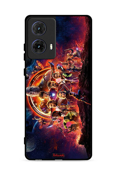 Tolwak غطاء حماية لهاتف موتورولا موتو جي 85 5 جي - أفينجرز