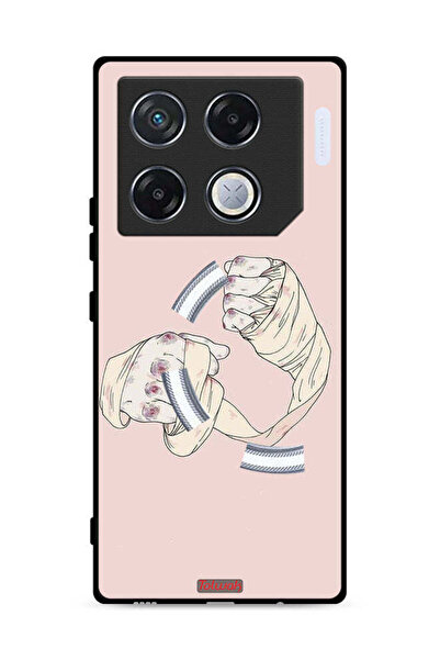 Tolwak غطاء حماية لهاتف Infinix GT 20 Pro 5G بتصميم فن المقاتل