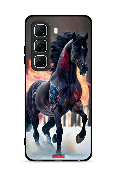 Tolwak غطاء حماية لجهاز Infinix Hot 50 5G بتصميم حصان عالي الوضوح