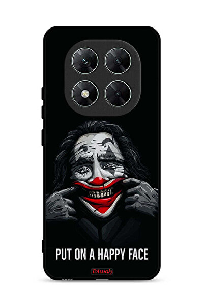 Tolwak غطاء حماية لهاتف Xiaomi Poco X7 5G بوجه سعيد