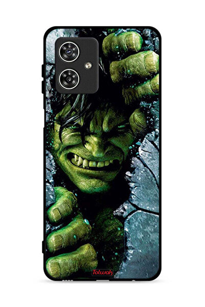 Tolwak غطاء حماية لهاتف موتورولا موتو جي 54 5G - هالك المذهل