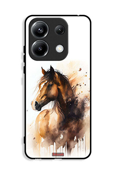 Tolwak غطاء حماية لهاتف Xiaomi Poco M6 Pro 4G بطبعة حصان تجريدية