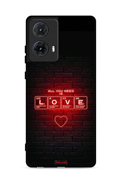 Tolwak غطاء حماية لهاتف موتورولا موتو جي 85 5 جي كل ما تحتاجه هو الحب