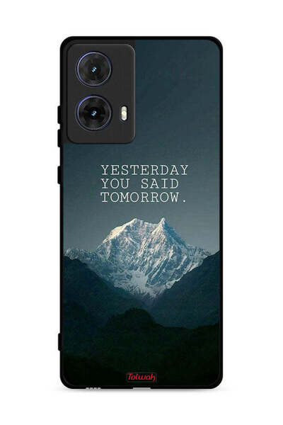 Tolwak غطاء حماية لهاتف موتورولا موتو جي 85 5G - أمس قلت غدًا