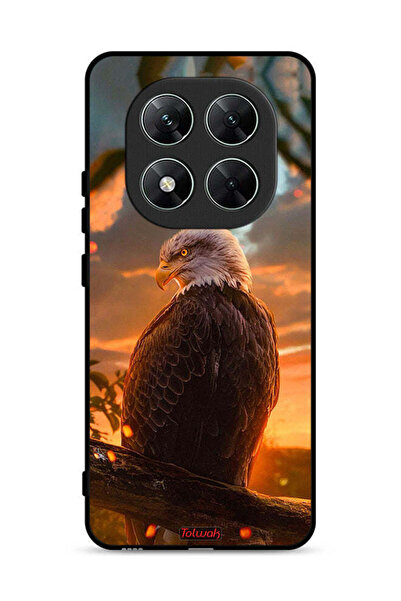 Tolwak غطاء حماية لهاتف Xiaomi Poco X7 5G بتصميم النسر