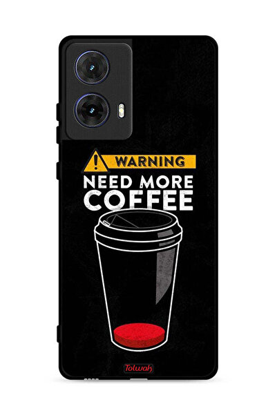 Tolwak غطاء حماية لهاتف موتورولا موتو جي 85 5G - بحاجة إلى المزيد من القهوة