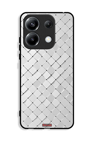 Tolwak غطاء حماية لهاتف Xiaomi Poco M6 Pro 4G بنقشة البلاط