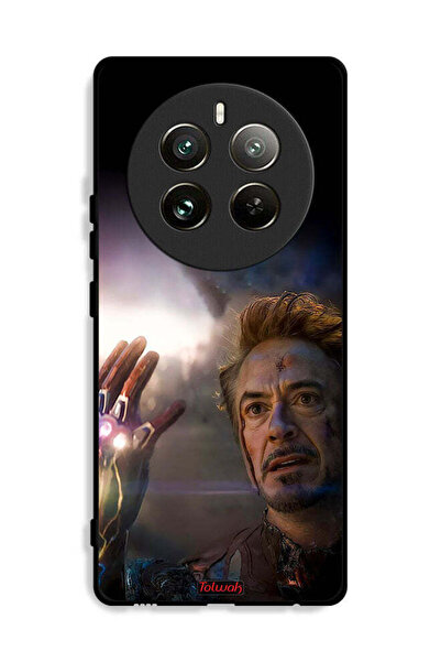 Tolwak غطاء حماية لهاتف Realme 12 Pro Plus 5G - أنا الرجل الحديدي