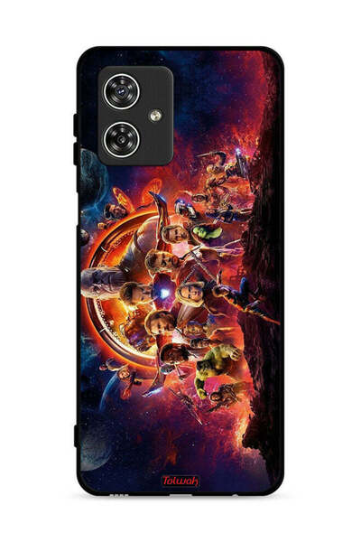 Tolwak غطاء حماية لهاتف موتورولا موتو جي 54 5 جي - أفينجرز