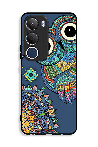 Tolwak غطاء حماية لهاتف Vivo Y19s 4G بتصميم بومة زهرية