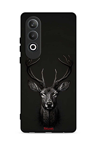 Tolwak غطاء حماية Oppo K12 Plus 5G بتصميم غزال رقمي