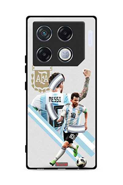 Tolwak غطاء حماية لهاتف Infinix GT 20 Pro 5G برسومات ليو ميسي