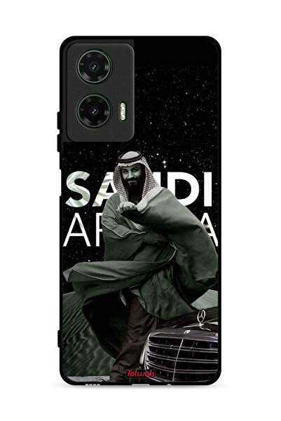 Tolwak غطاء حماية لهاتف موتورولا موتو جي 35 5G ولي العهد الأمير محمد بن سلمان