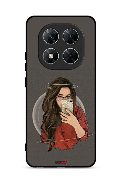 Tolwak غطاء حماية لهاتف شاومي ريدمي نوت 14 برو 5G لالتقاط صور سيلفي