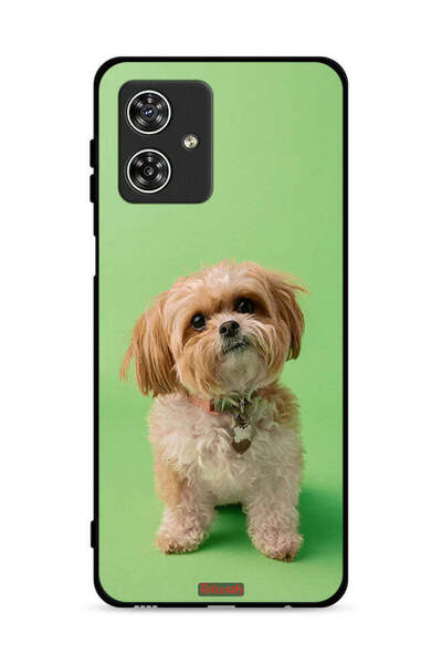 Tolwak غطاء حماية لهاتف موتورولا موتو جي 54 5G بتصميم جرو لطيف