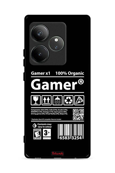 Tolwak غطاء حماية وملصق لألعاب Realme GT Neo6 5G