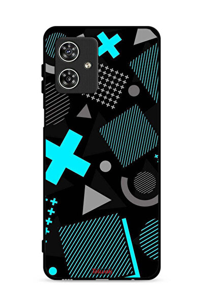 Tolwak غطاء حماية لهاتف موتورولا موتو جي 54 5G برسومات أيقونات لعبة الحبار