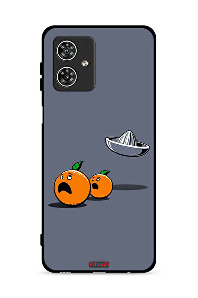 Tolwak غطاء حماية لهاتف موتورولا موتو جي 54 5G - فن رقمي بسيط وفكاهي